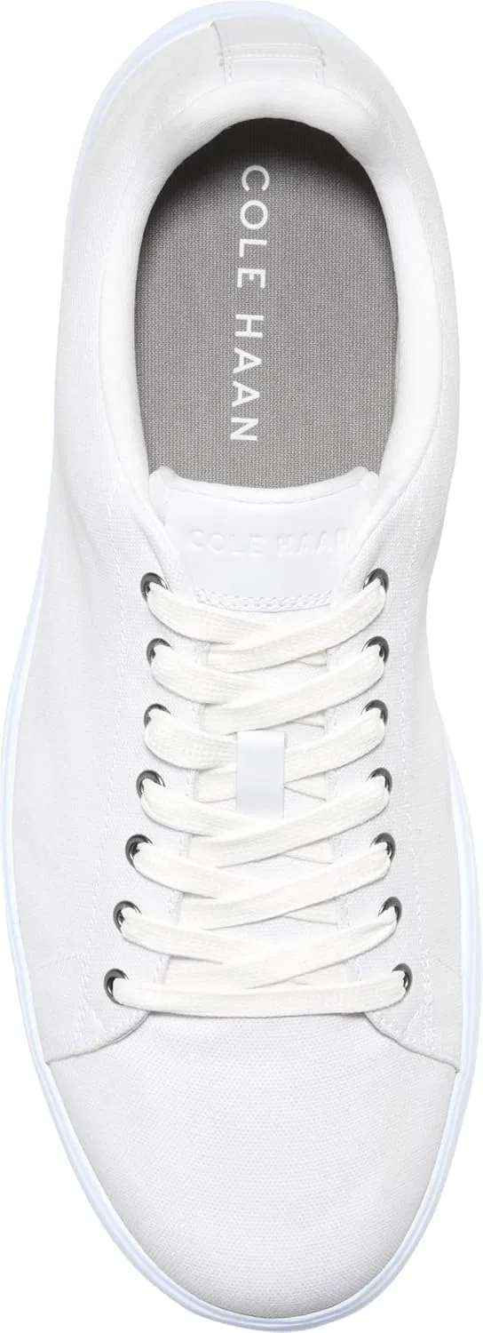 Мужские кроссовки Cole Haan Grand Crosscourt 2 из парусины, Optic White Canvas Optic White — фото 3