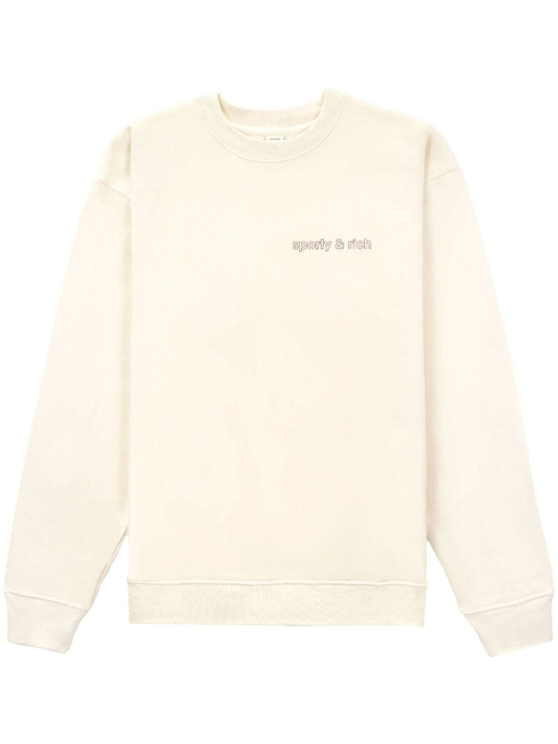 

Sporty & Rich толстовка Avant Garde с логотипом, нейтральный цвет