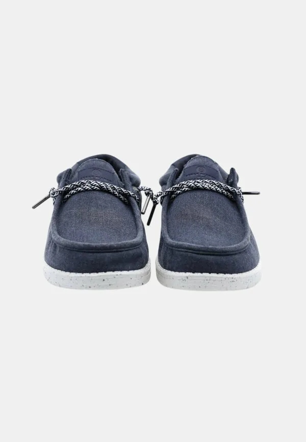 Спортивные туфли saintjean на шнуровке Serge Blanco, Navy Blue — фото 3
