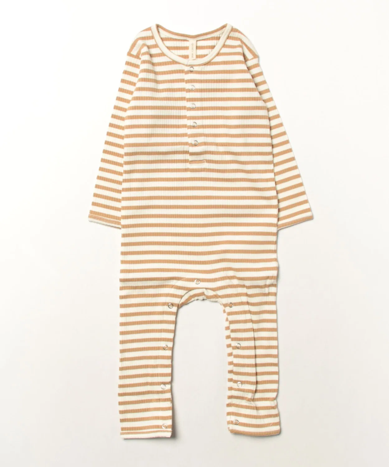Джампер для малышей Ribbed Baby Jumpsuit Quincy Mae органический хлопок