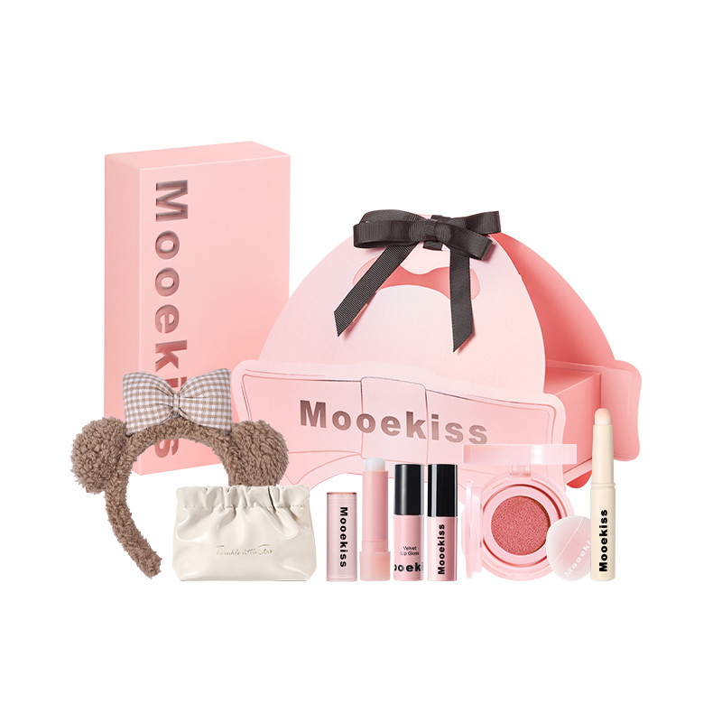 

Love In Action Box набор косметики ручной работы легко растушевывающаяся натуральная глянцевая помада долговечный набор из 5 предметов Mooekiss