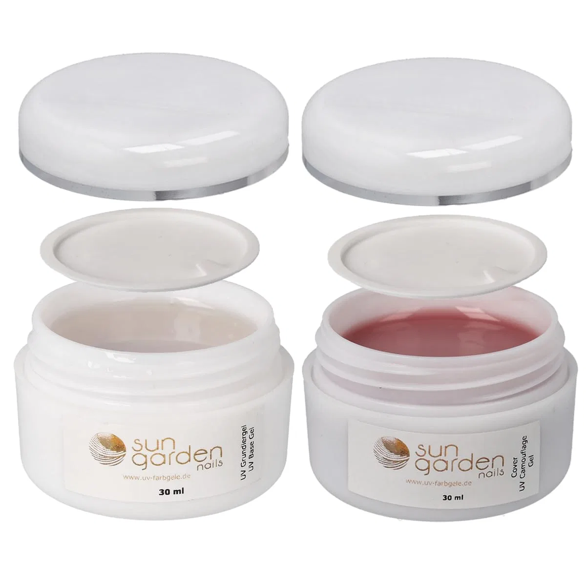 Набор УФ-гелей для ногтей Sun Garden Nails, 30 мл + 30 мл Sun Garden Nails — фото 3
