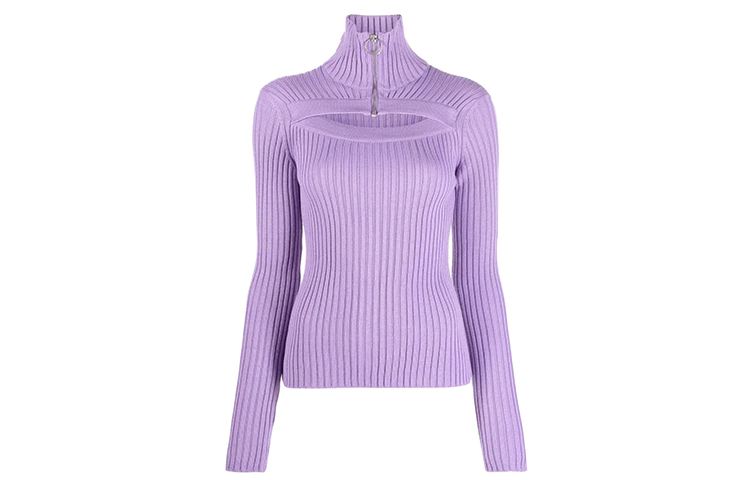 

Свитер FW21 женский MSGM, светло-фиолетовый