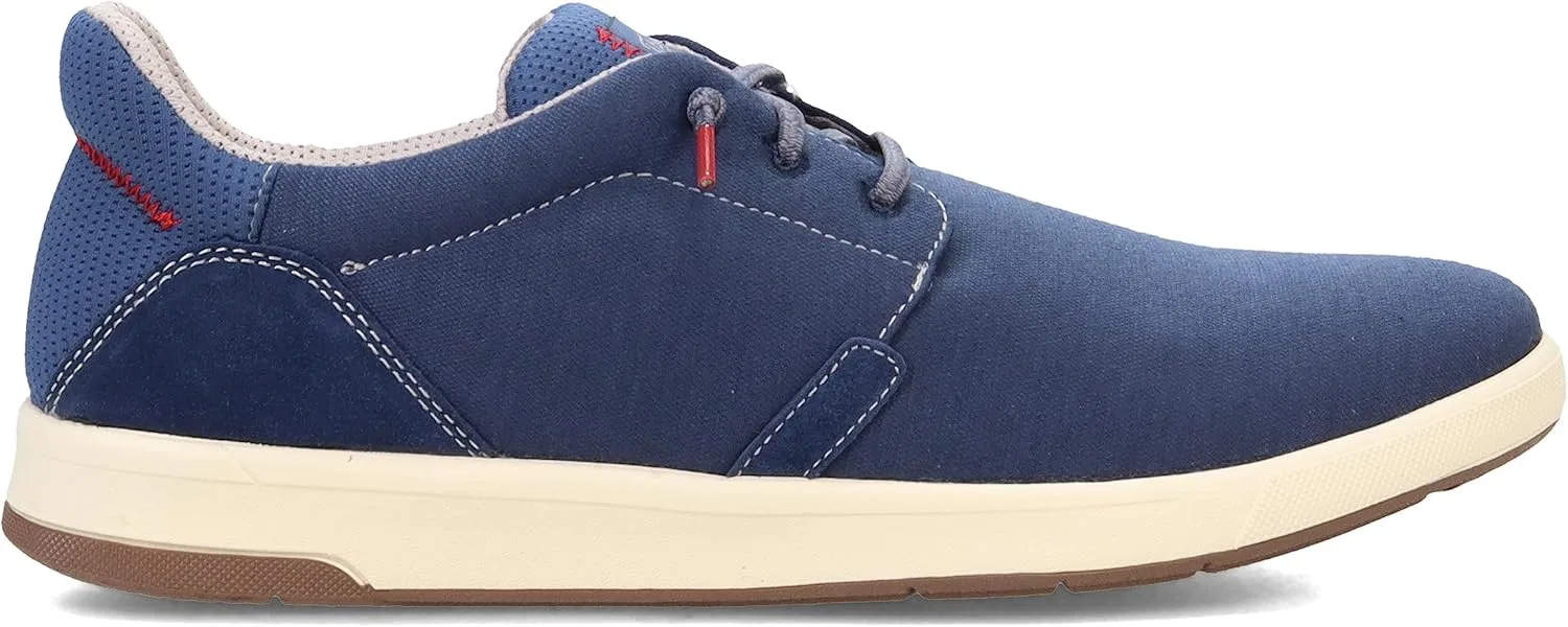 Мужские слипоны Florsheim Crossover из парусины с эластичной шнуровкой, Navy Blue Canvas — фото 2