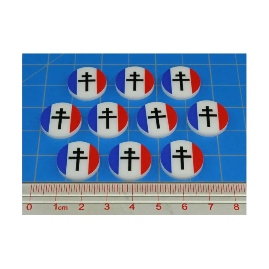 

Жетоны фракций Token Sets WWII Factions & Flags