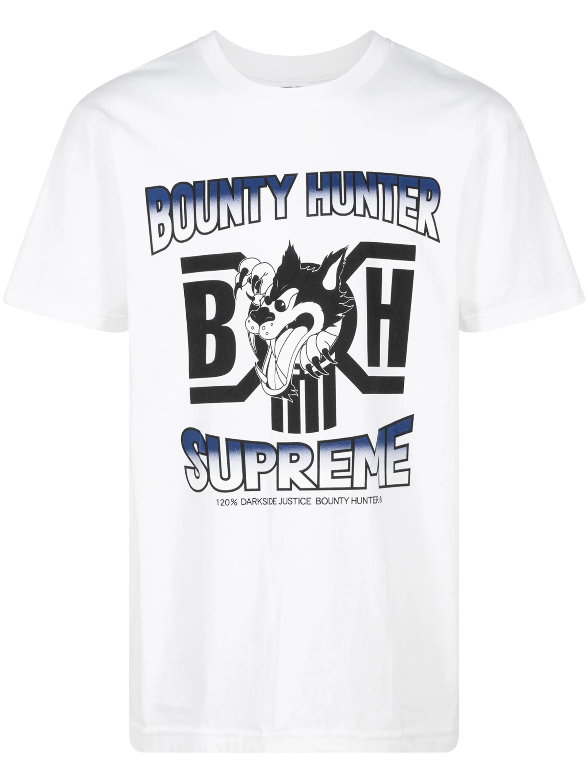 

Футболка Wolf из коллаборации с Bounty Hunter Supreme, белый
