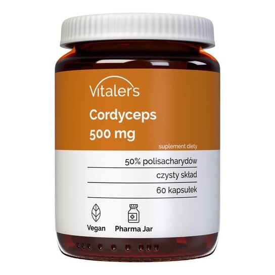 

Кордицепс Vitaler's, (Кордицепс китайский) 500 мг - 60 капсул