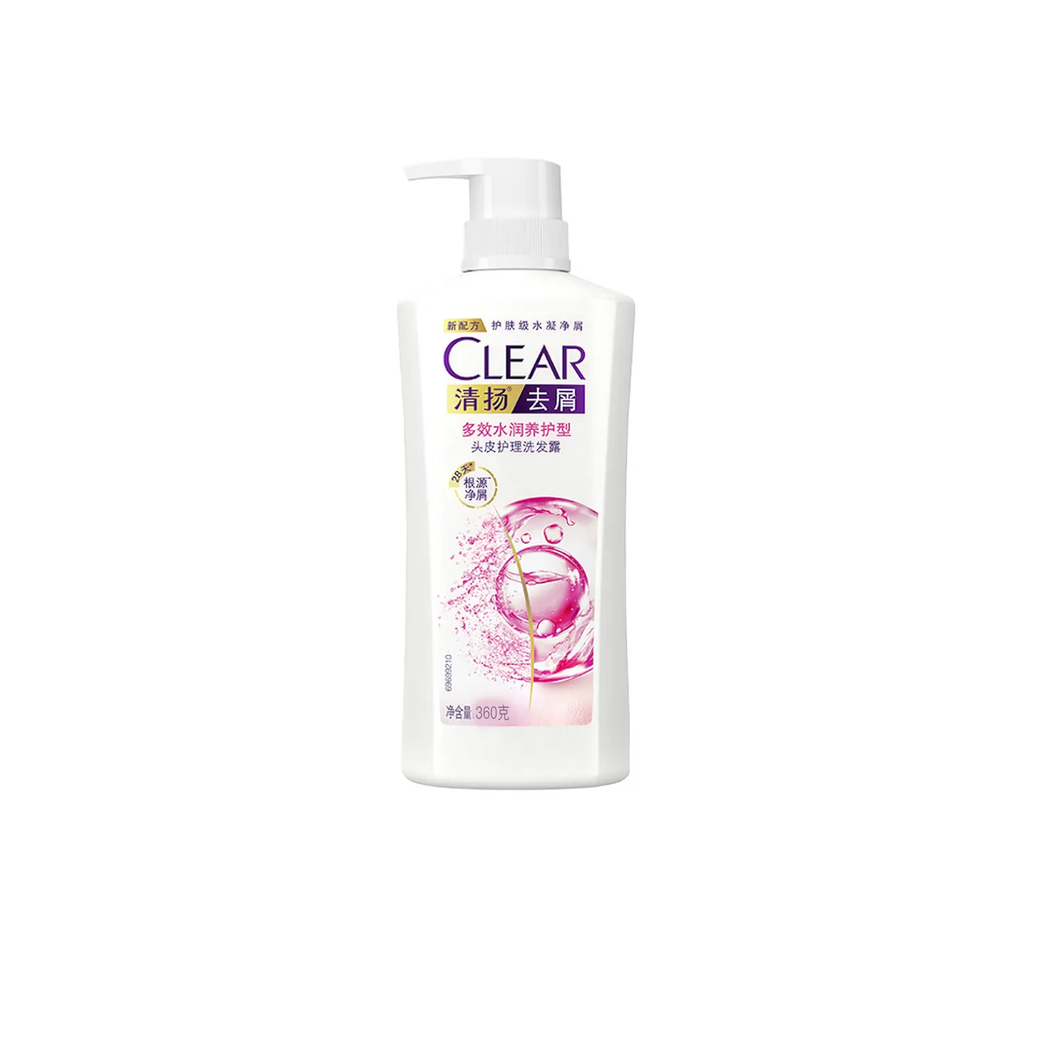 Шампунь для интенсивного увлажнения CLEAR, 360g