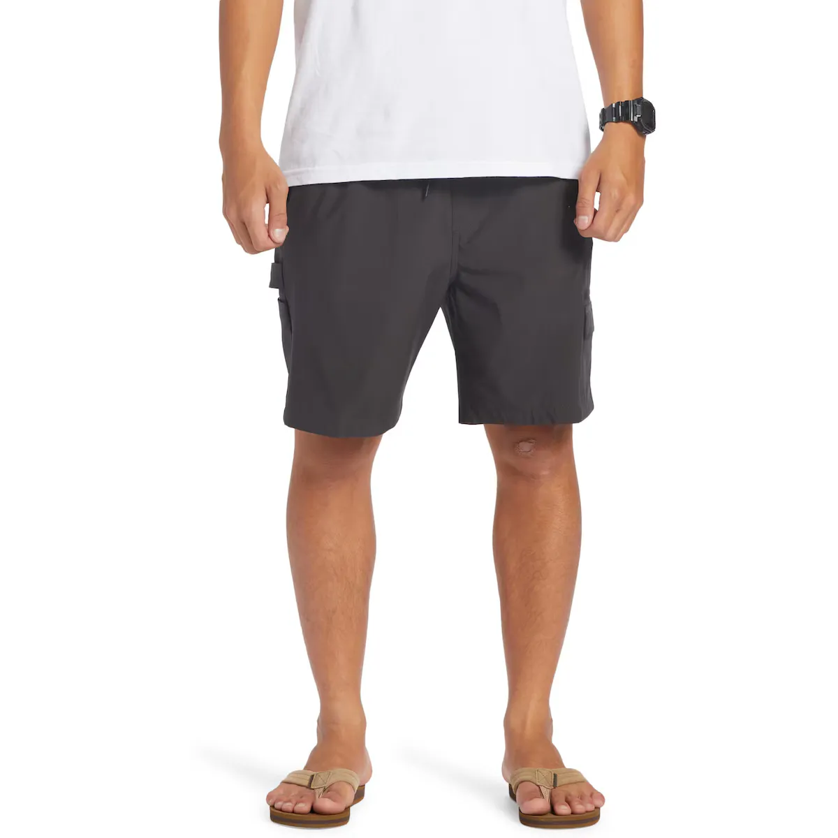 

Мужские шорты для серфинга Quiksilver Taxer Cargo 18 дюймов, черный
