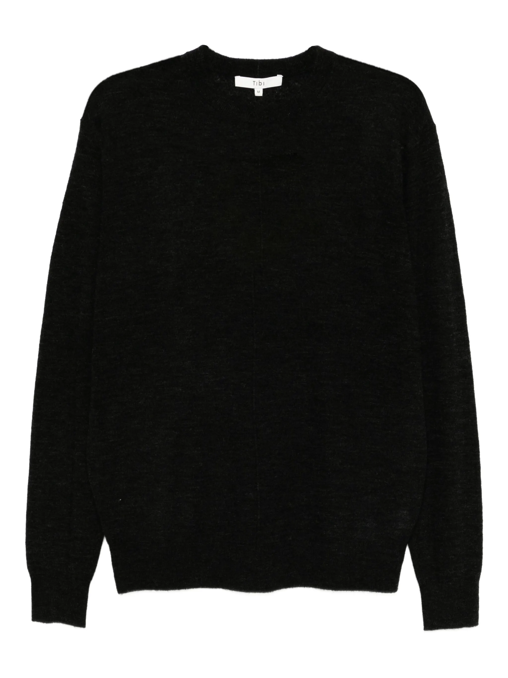 

Топ с круглым вырезом Tibi, серый