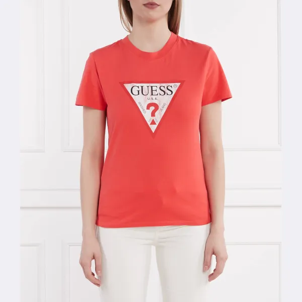 

Футболка стандартного кроя Guess, красный