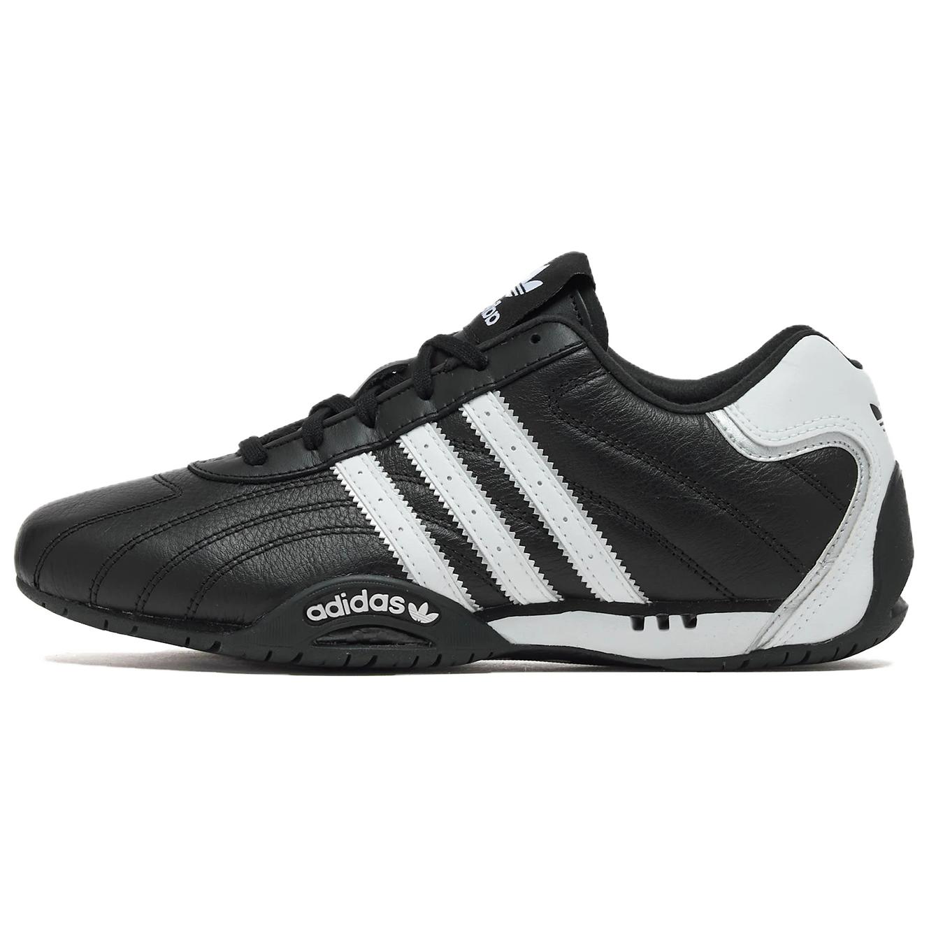 

Кроссовки Adidas Adiracer Three stripe Leather Adidas Originals, черный белый