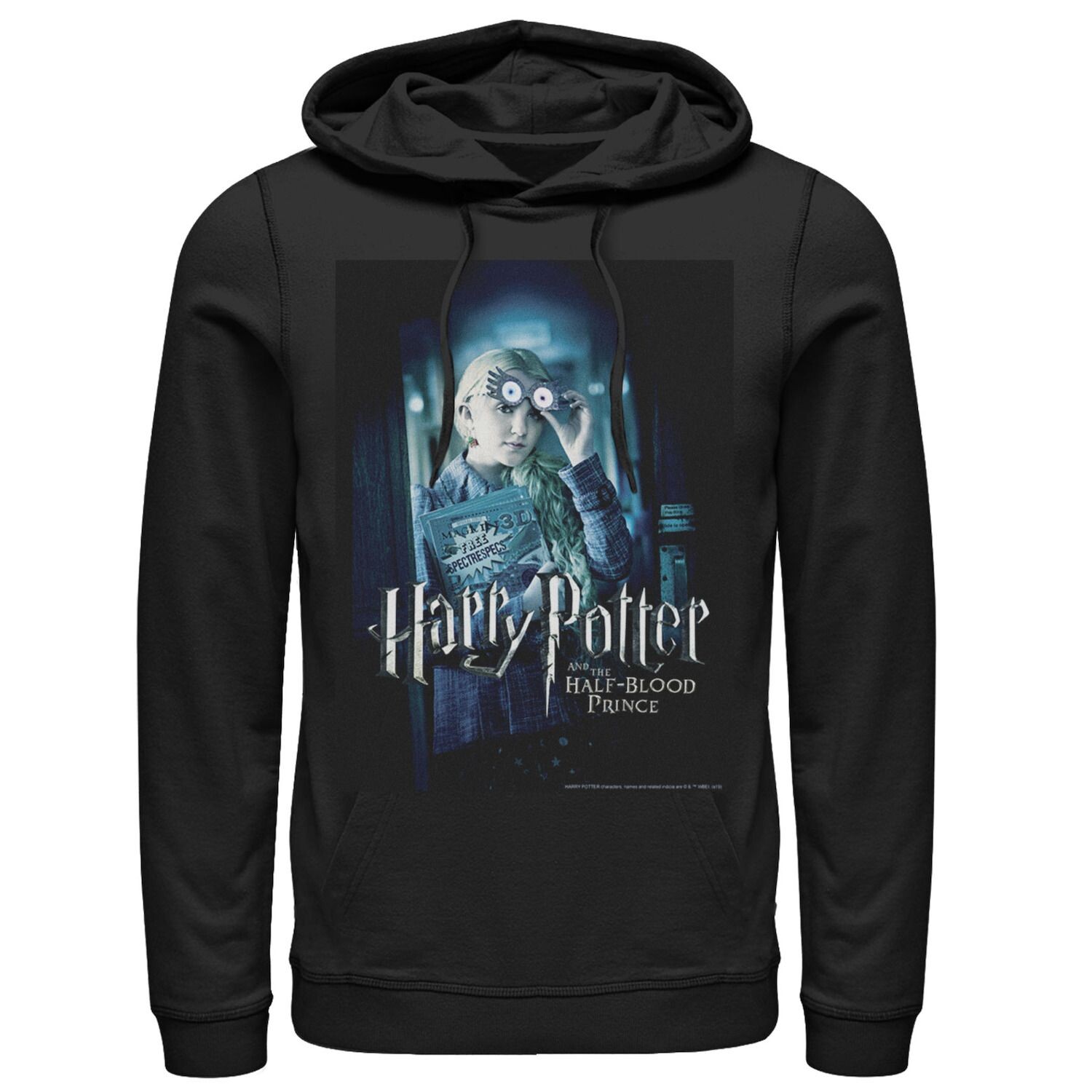 

Мужской пуловер с капюшоном и рисунком «Принц-полукровка» Луна Лавгуд Harry Potter