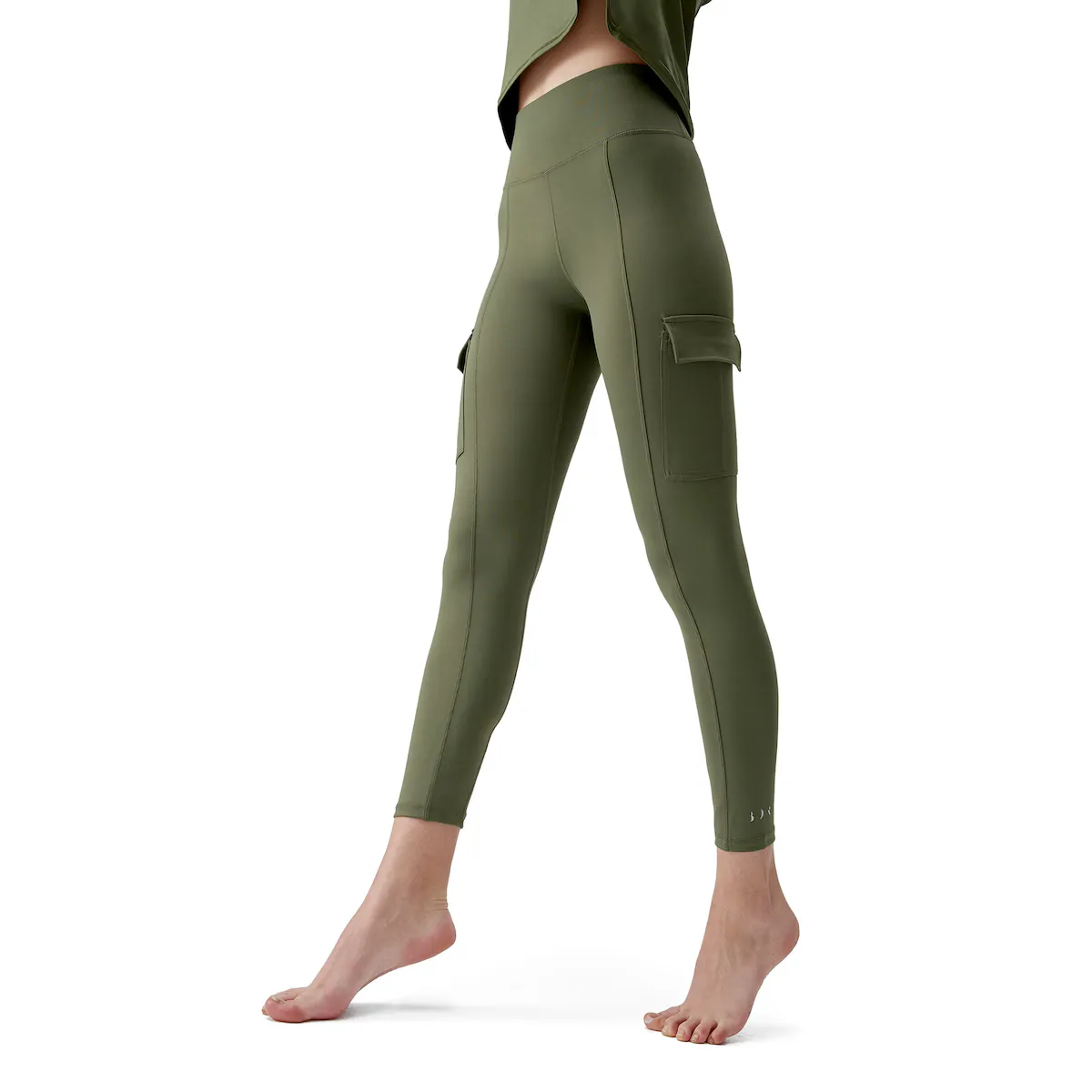 

Женские леггинсы для йоги Cargo Born Living Born Living Yoga, цвет Verde Oliva