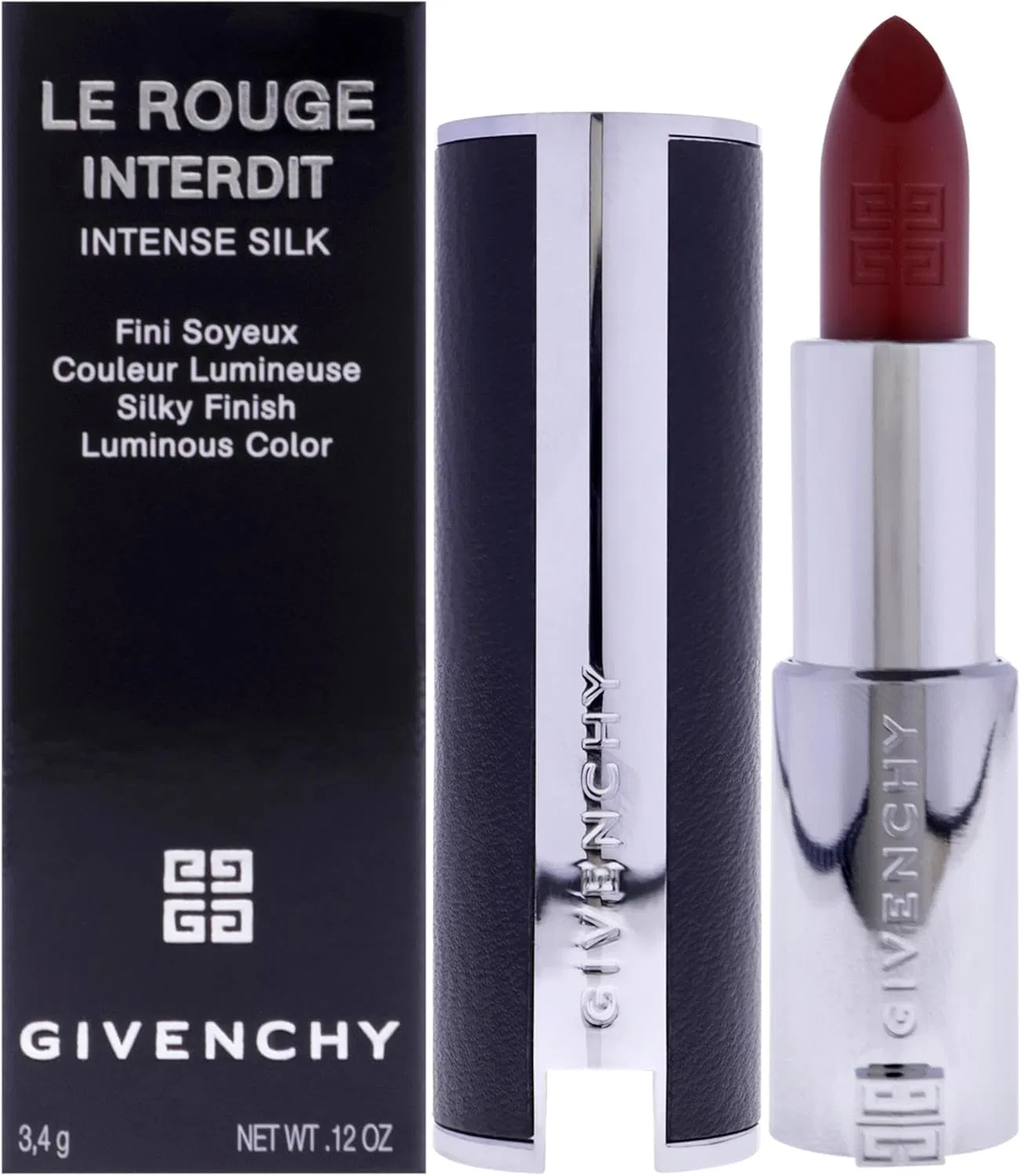 Помада Silky Givenchy Rouge Interdit 3.4 г №227 Rouge Enfuse красный