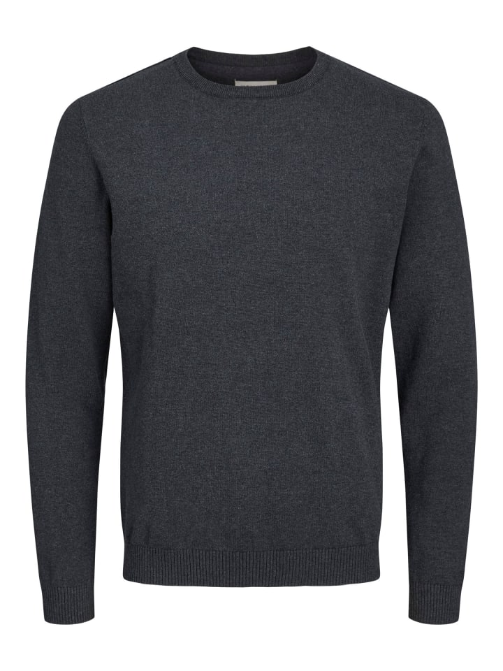 

Свитер JACK & JONES PLUS, темно-серый меланж