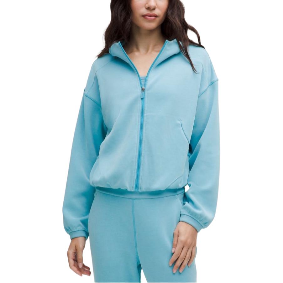 

Lululemon Женское укороченное пальто Softstreme, Washed Blue/WBLE