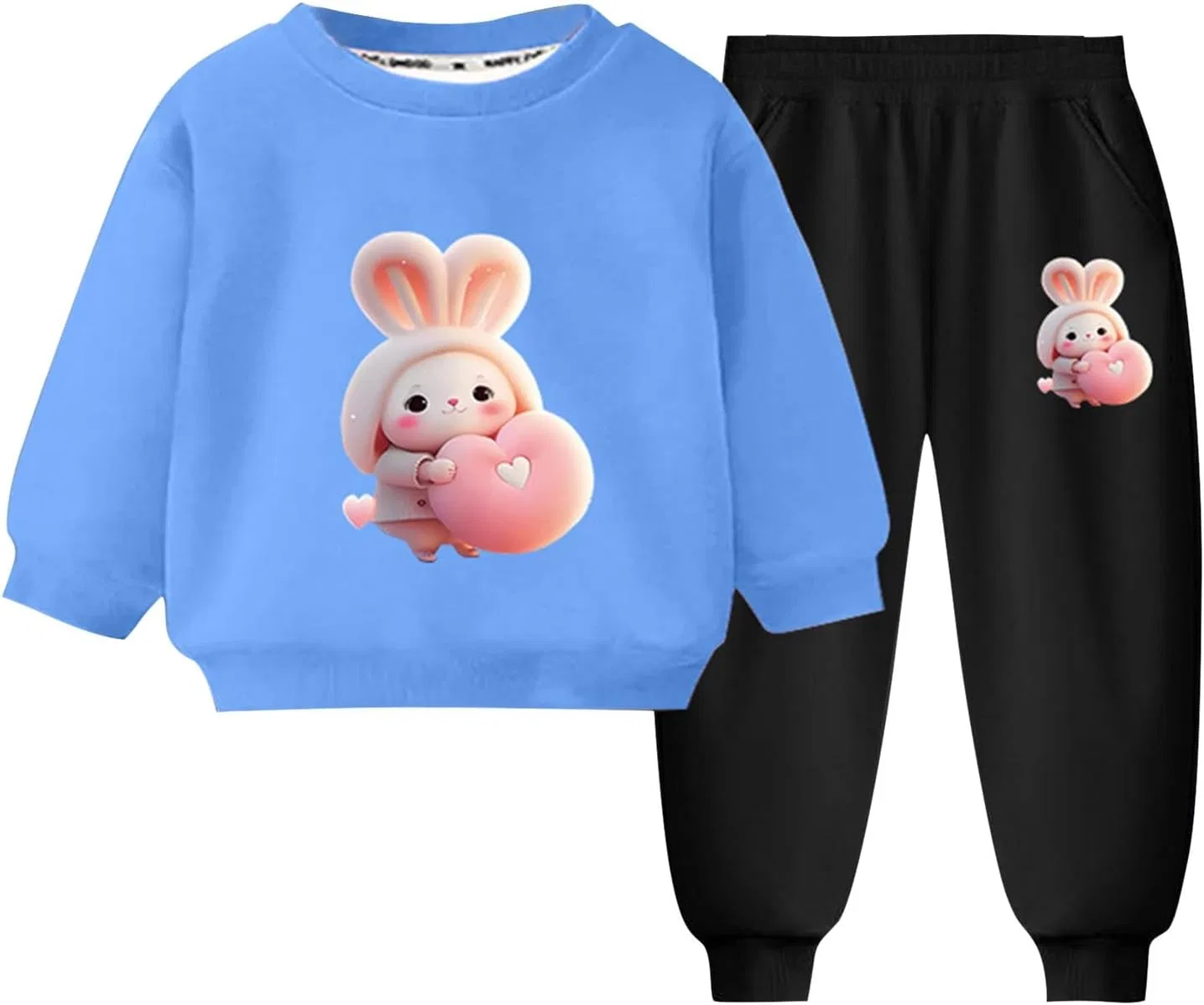 Детский спортивный костюм 2 предмета, D-110 Light Royal Blue Boy Girl