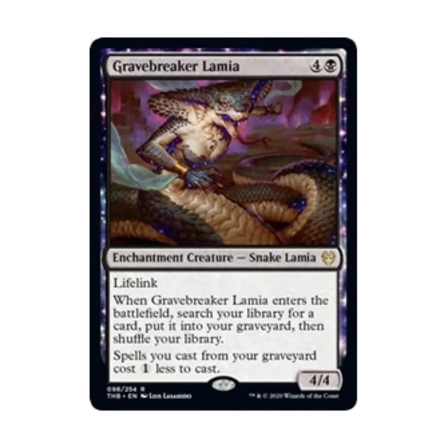 

CCG Разрушительница могил Ламия (клавиша R), MTG - Theros Beyond Death