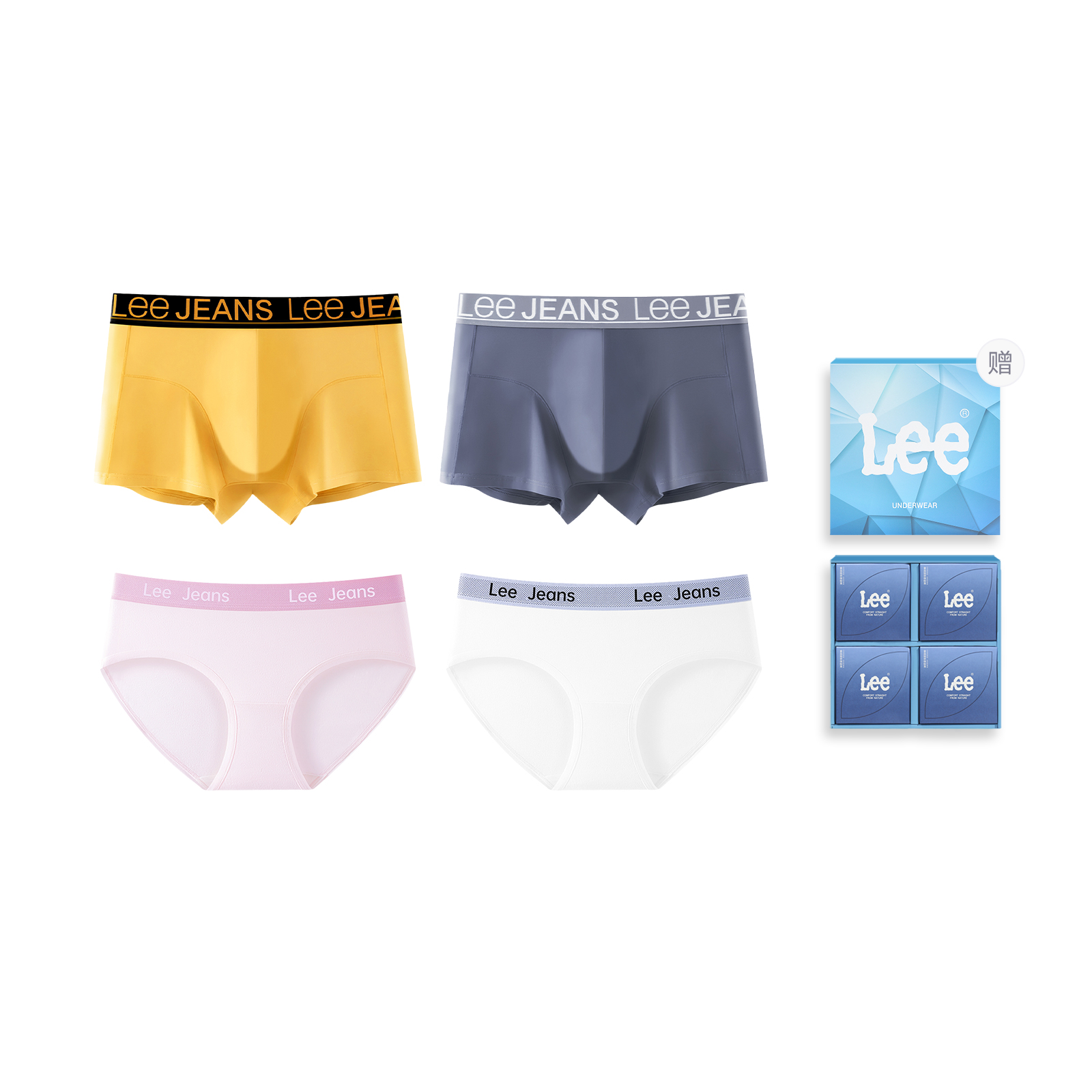 

Lee Подарочный набор белья Unisex 4 Pack в честь 101-летия