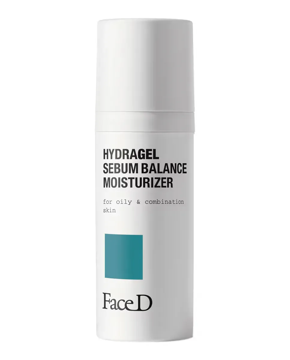 Крем для лица Face D — Hydragel для жирной и комбинированной кожи, 50 мл