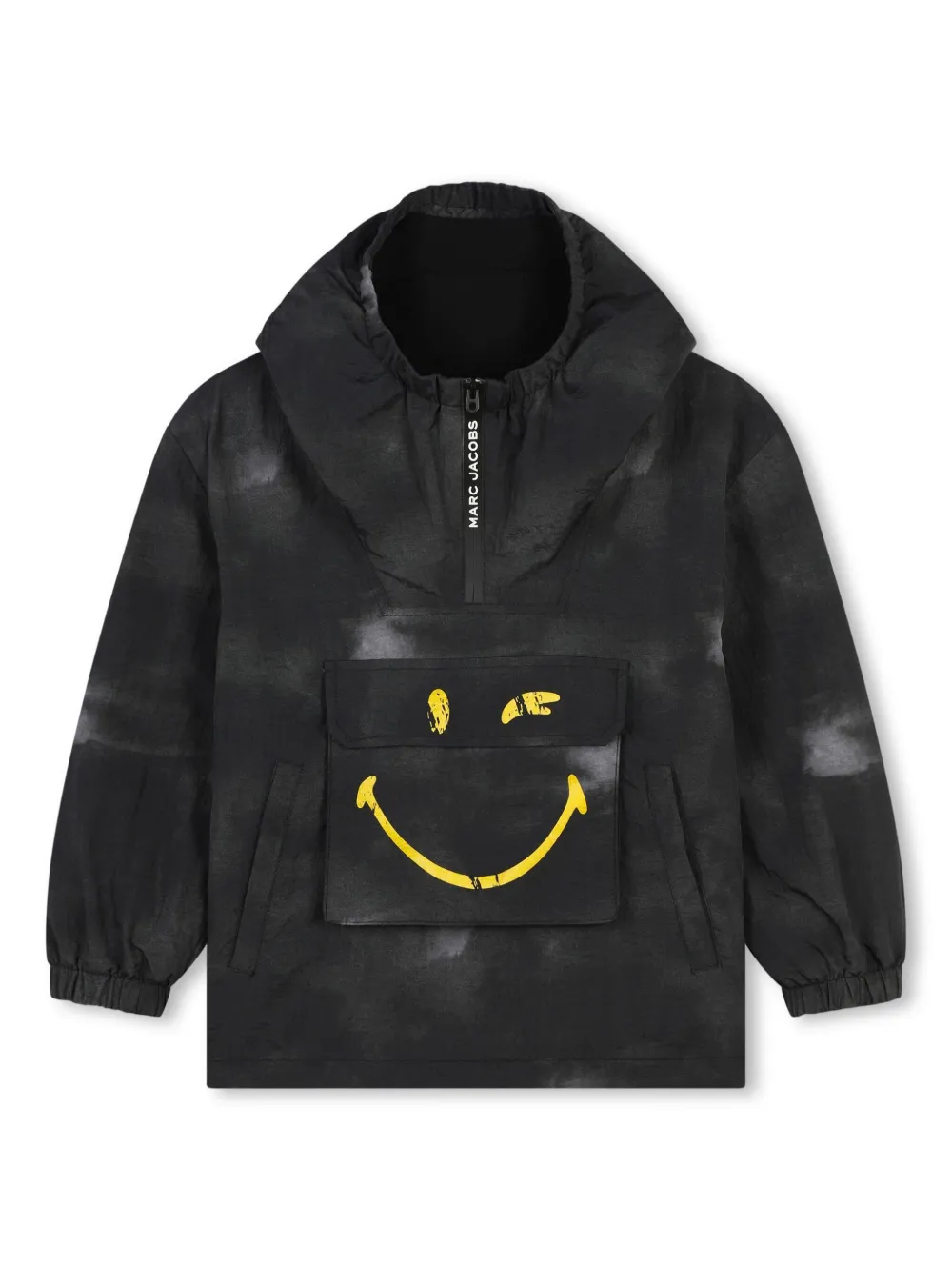 

Ветровка с принтом Marc Jacobs Kids, черный
