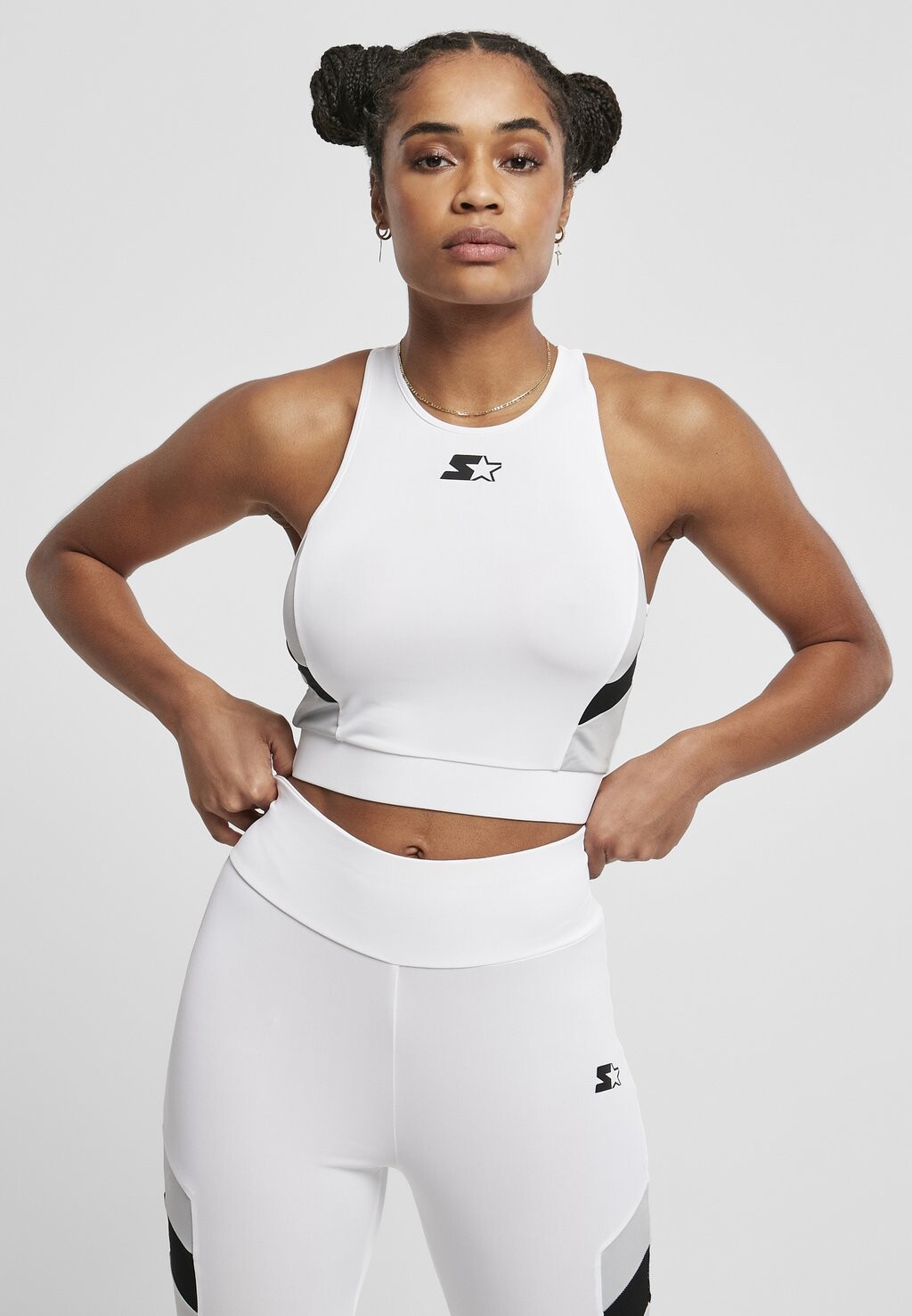 

Топ CROPPED Starter, цвет white/black