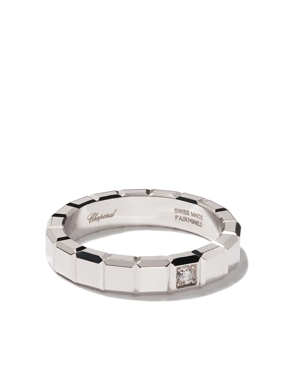 

Кольцо Ice Cube из белого золота с бриллиантом Chopard