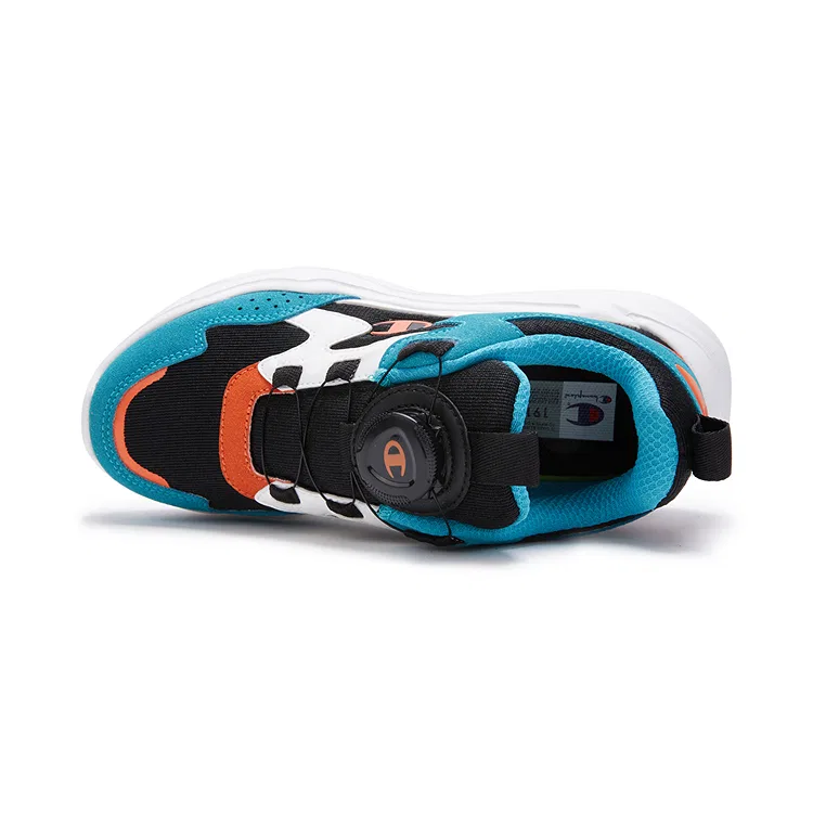 Кроссовки детские Champion Kids Black/Bright Teal/Persimmon Orange — фото 4