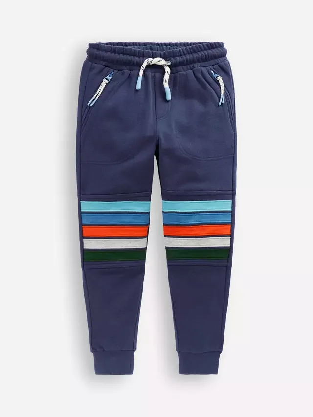 Детские спортивные штаны Warrior до колена, синие Mini Boden
