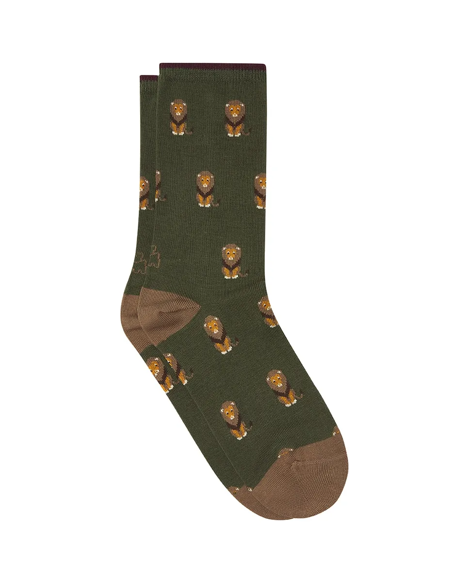 

Женские обычные носки Kiff-Kiff, темно-зеленый