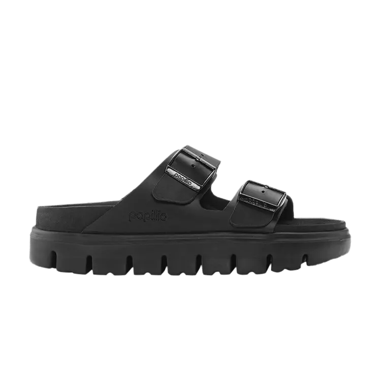 Сандалии Birkenstock Wmns Arizona Chunky Leather 'Black', черный