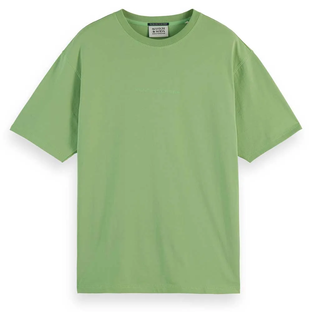 

Футболка Scotch & Soda Seasonal Core Relaxed Fit, зеленый