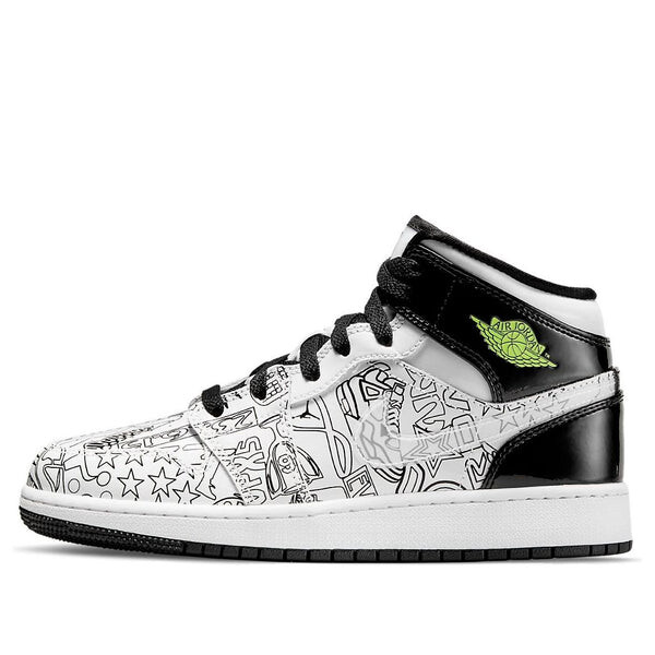 

Кроссовки 1 средний размер Air Jordan, белый