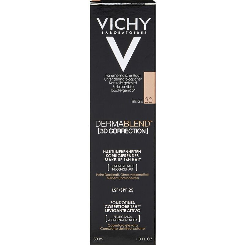 

DERMABLEND 3D макияж 30 бежевый VICHY, 30 ml