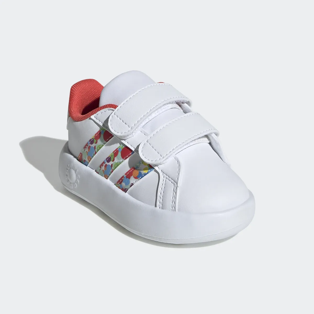 

Спортивные кроссовки adidas "GRAND COURT 2.0 KIDS" Adidas Sportswear, цвет Cloud White / Cloud White / Bright Red