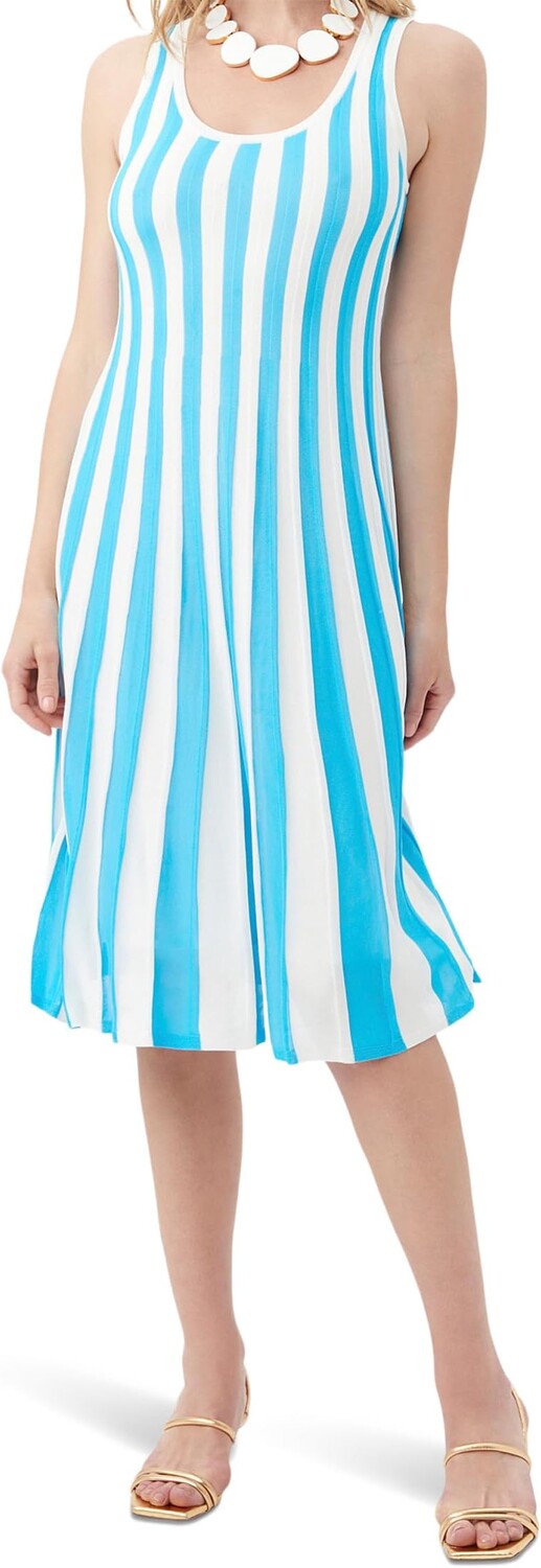 

Платье Trina Turk Felice Dress, цвет Blue Grotto/Whitewash