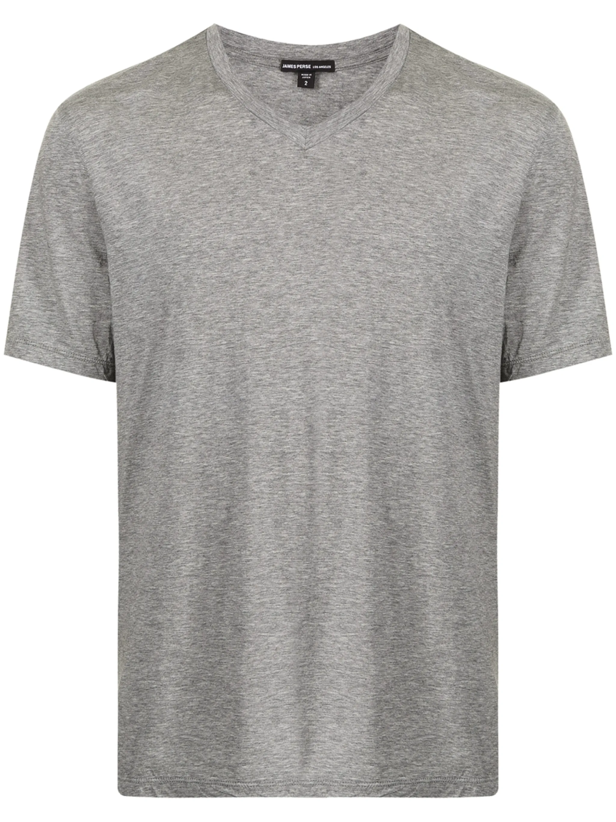 

Футболка с V-образным вырезом James Perse, серый