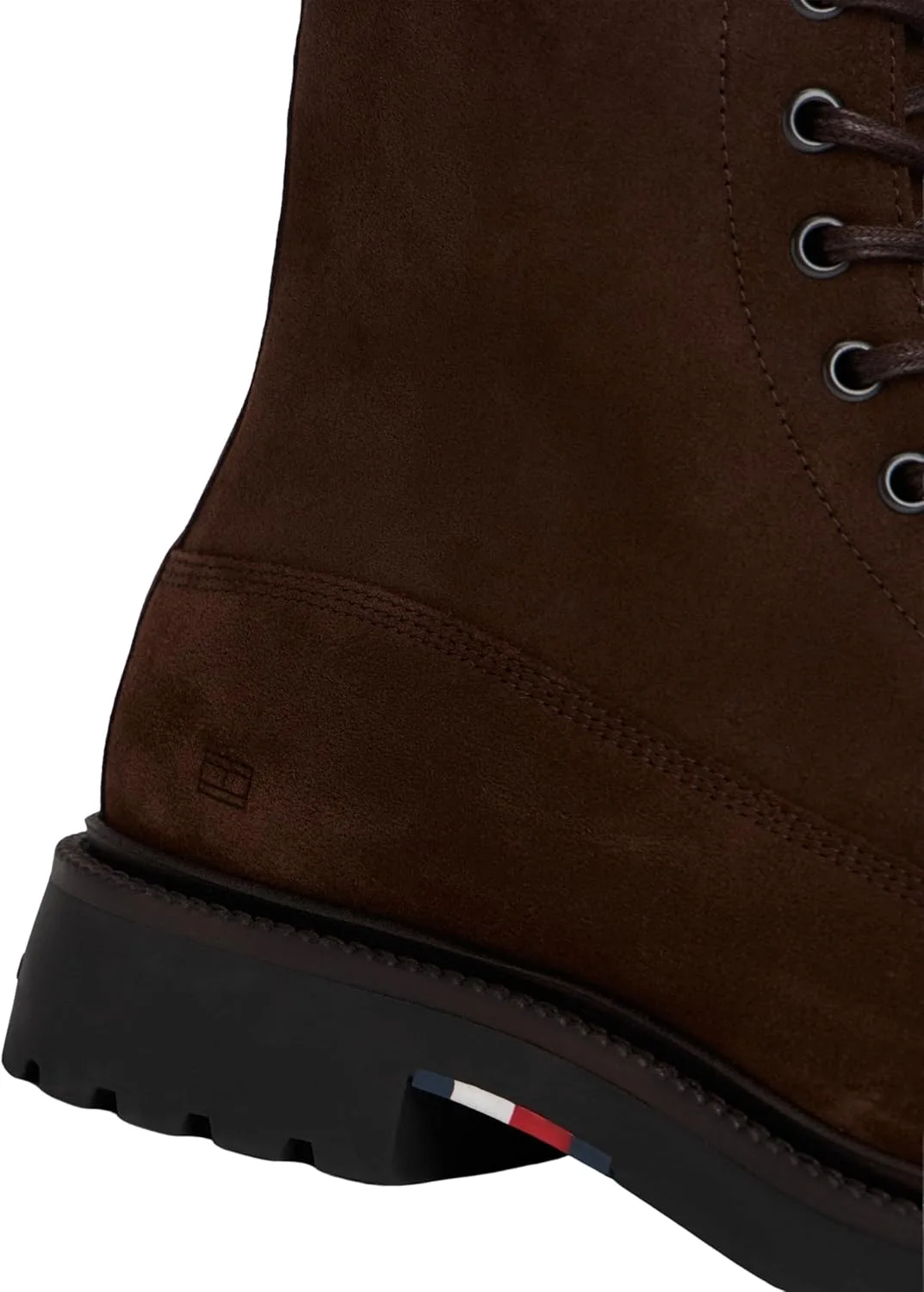 Мужские ботинки Tommy Hilfiger Hilfiger Comfort Lwt SDE Fm0fm05594 средней высоты, коричневый — фото 4