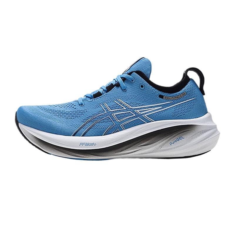 

GEL NIMBUS 26 износостойкие и легкие низкие кроссовки для бега мужские ASICS, синий