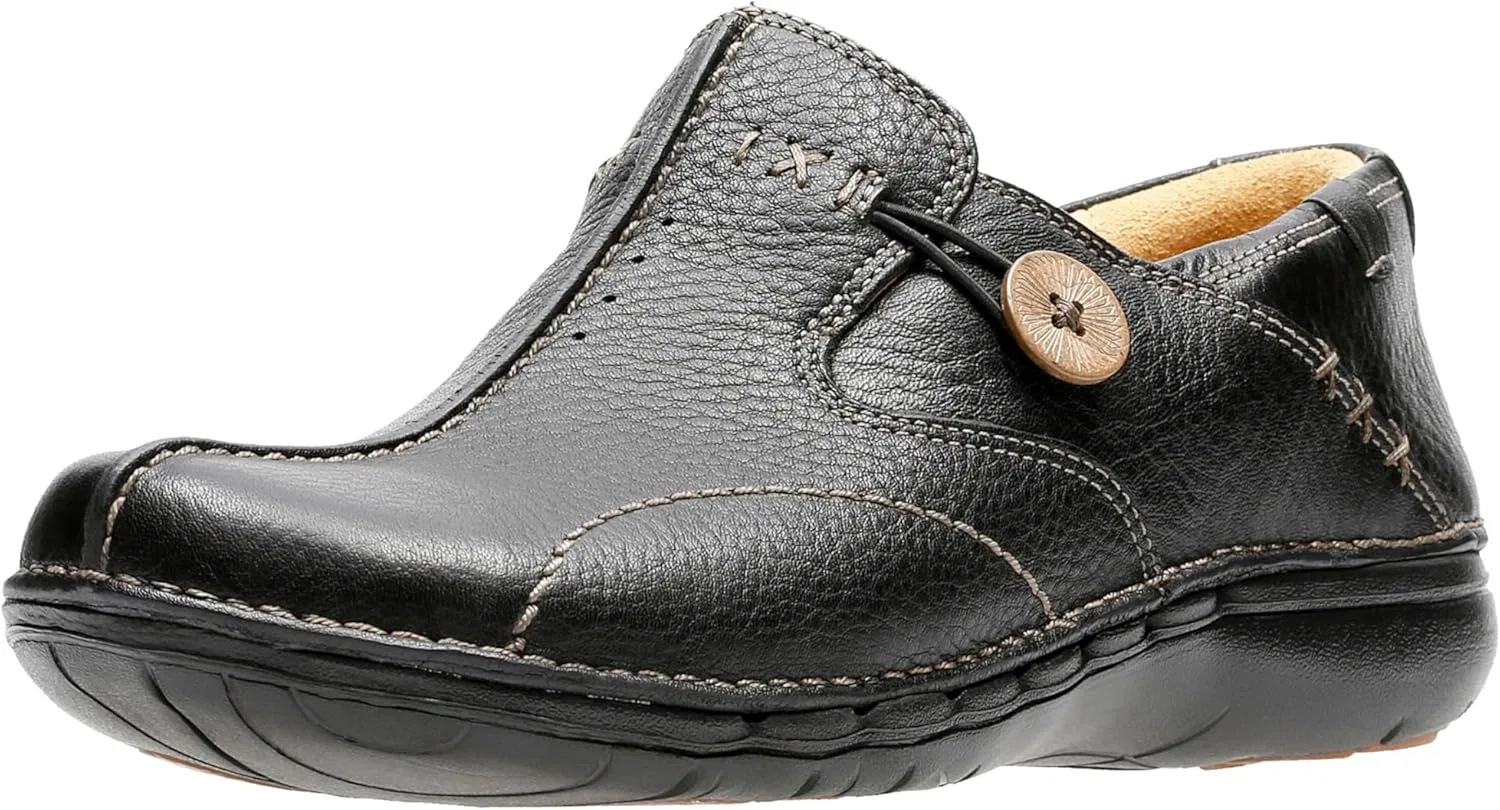 Детские прогулочные туфли Clarks Un.Loop 2, Black