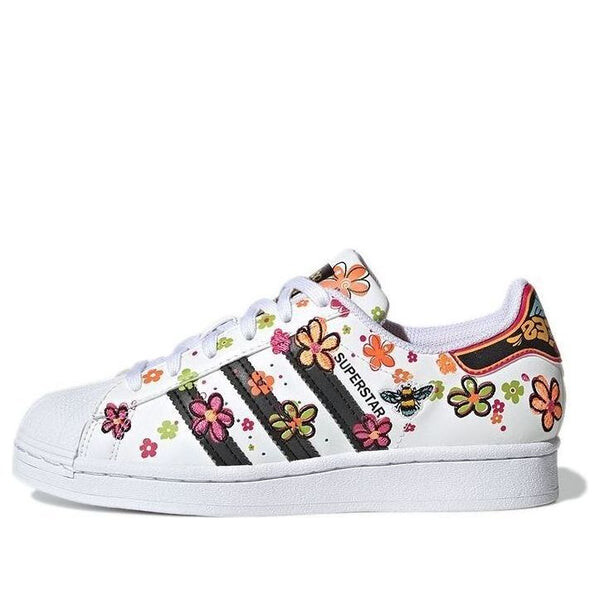 

Кроссовки суперзвезда j Adidas, белый