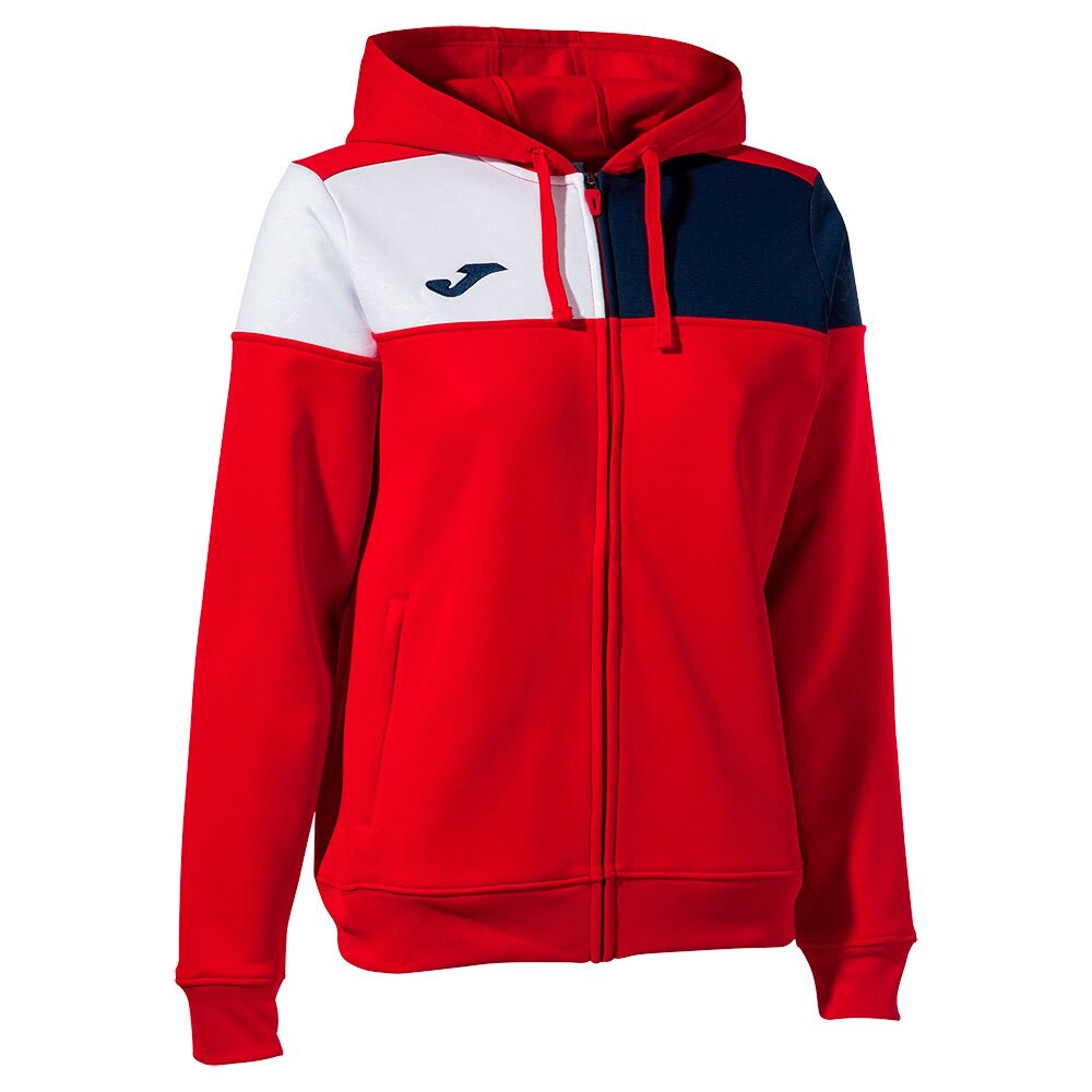 

Толстовка Joma Crew V Full Zip, красный