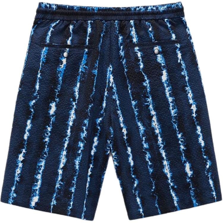 

Повседневные шорты мужские морской синий ZARA