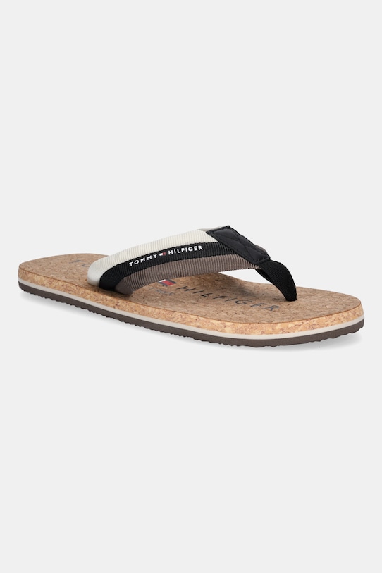 

Шлепки TH Cork Beach Sandal Tommy Hilfiger, коричневый