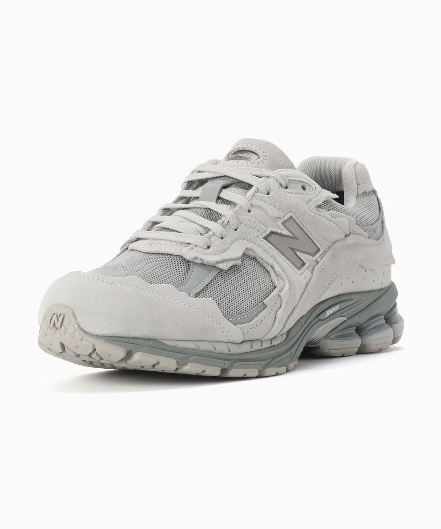 Мужские/женские кроссовки New Balance U2002RD из кожи и сетки белые — фото 2