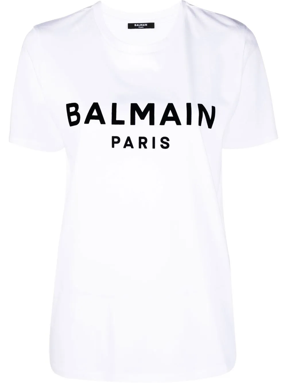 

Футболка с логотипом BALMAIN, белый