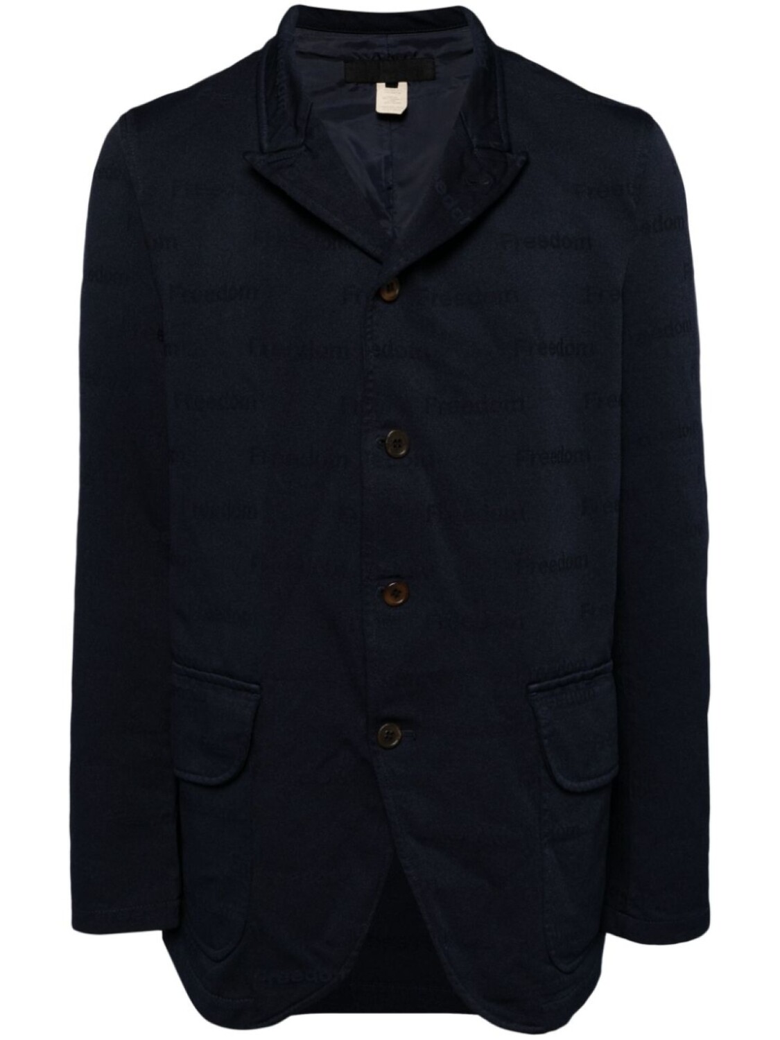 

Comme Des Garçons Shirt куртка Strong Will с принтом, синий