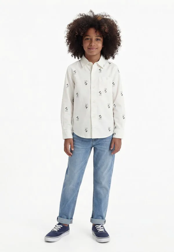 Рубашка babygap × disney микки маус из поплина Gap, New Off White