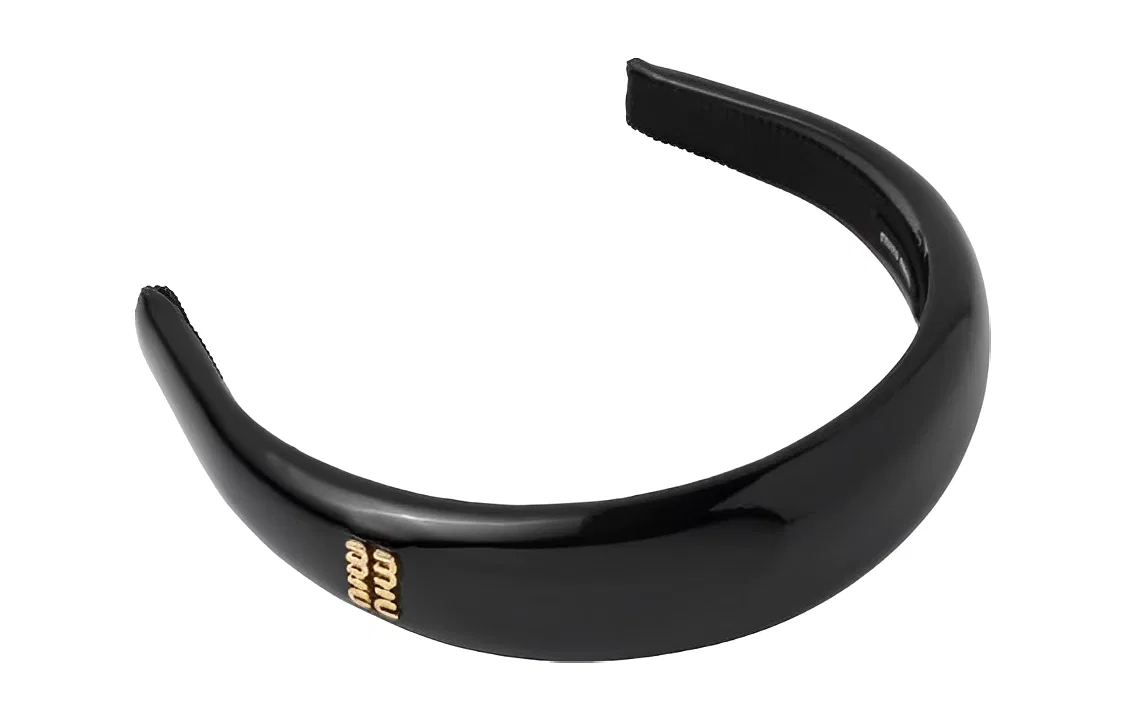 Ободок для волос MIU MIU Black — фото 4